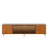 Rack TV  Decocasa Neon Float hasta 80" Canela