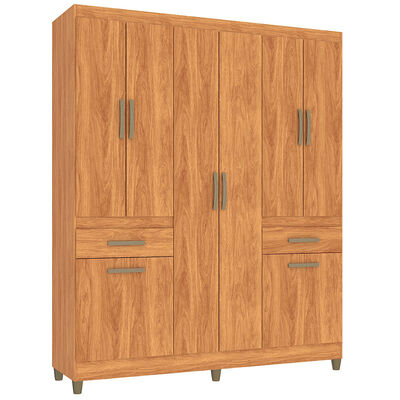 Imagen 1 del producto Clóset Vekkahome Aveiro 8 Puertas 2 Cajones Café