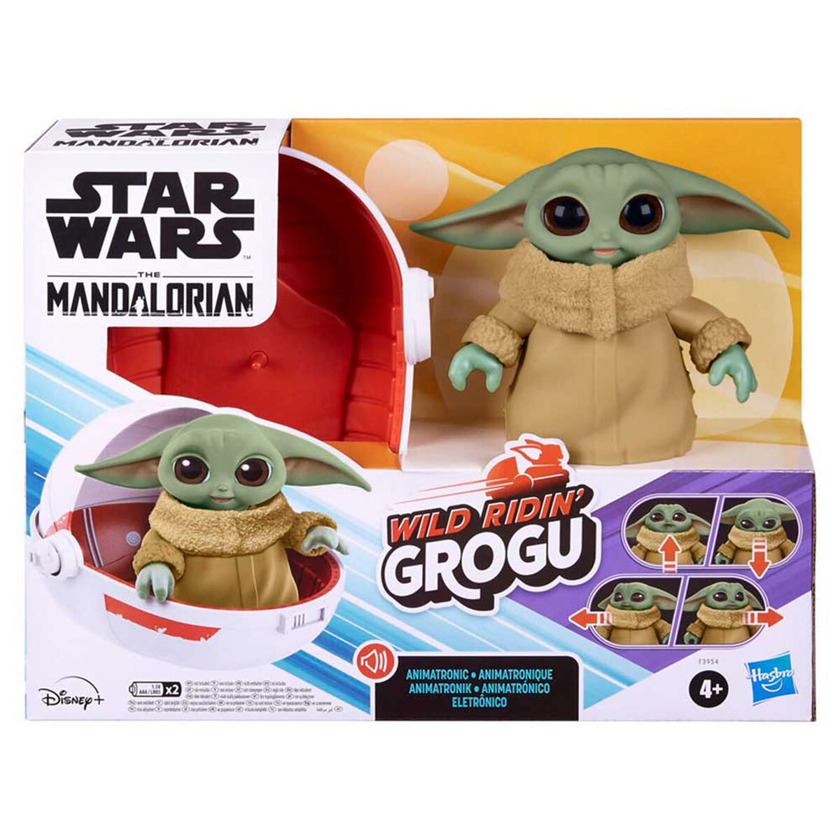 Figura de Acción Star Wars Mandalorian Wild Ridin' Grogu