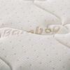 Cama Nido Celta 1,5 Plazas Bamboo + Respaldo + Velador Alicante + Almohada Bamboo Classic
