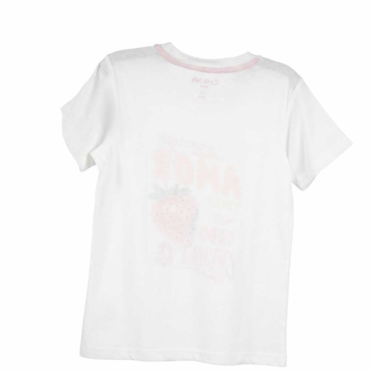 Polera Manga Corta Ni&ntilde;a Chess