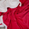 Manta de Poli&eacute;ster Doral 127 x 152 cm Fluffy Rojo