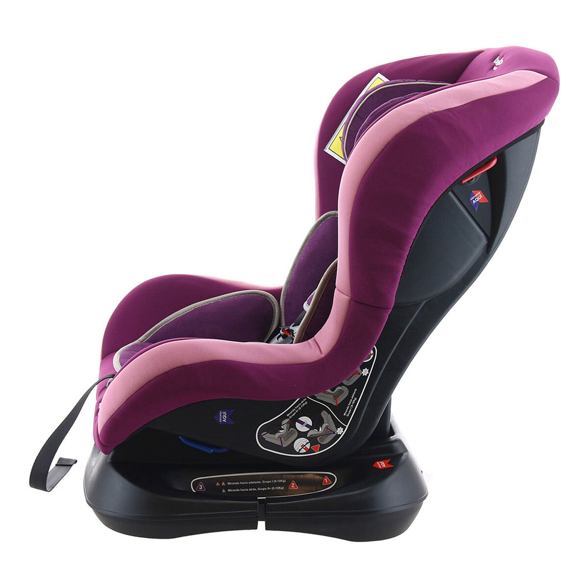 Butaca de Auto Baby Way Reclinable Morado Bw-737M19