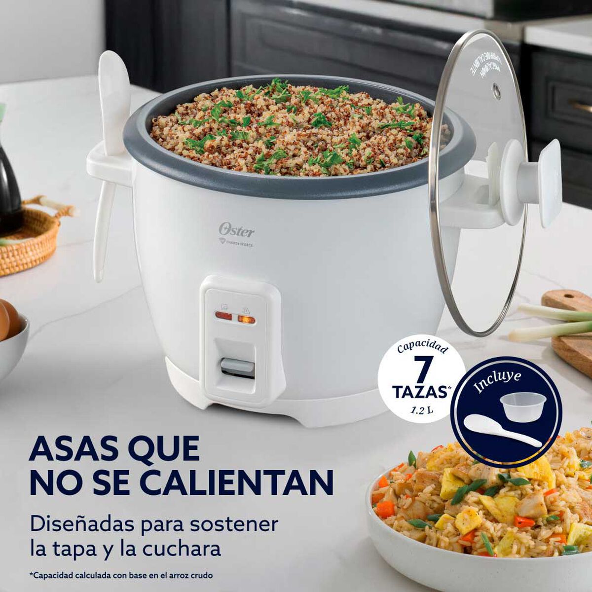 Arrocera Oster CKSTRCB7DFWHT-052 1,6 lts.