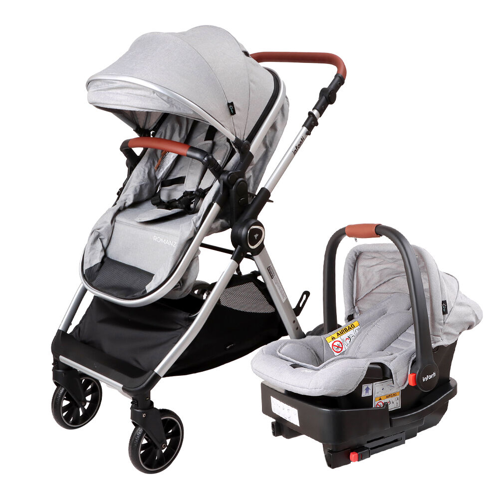 INFANTI Coches Travel System Romanzo X1-D Gris Infati