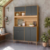 Kit De Cocina Vekkahome Erva Gris
