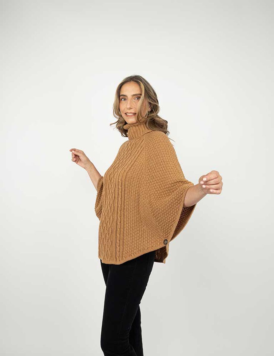 Sweater Poncho Mujer Portman Club