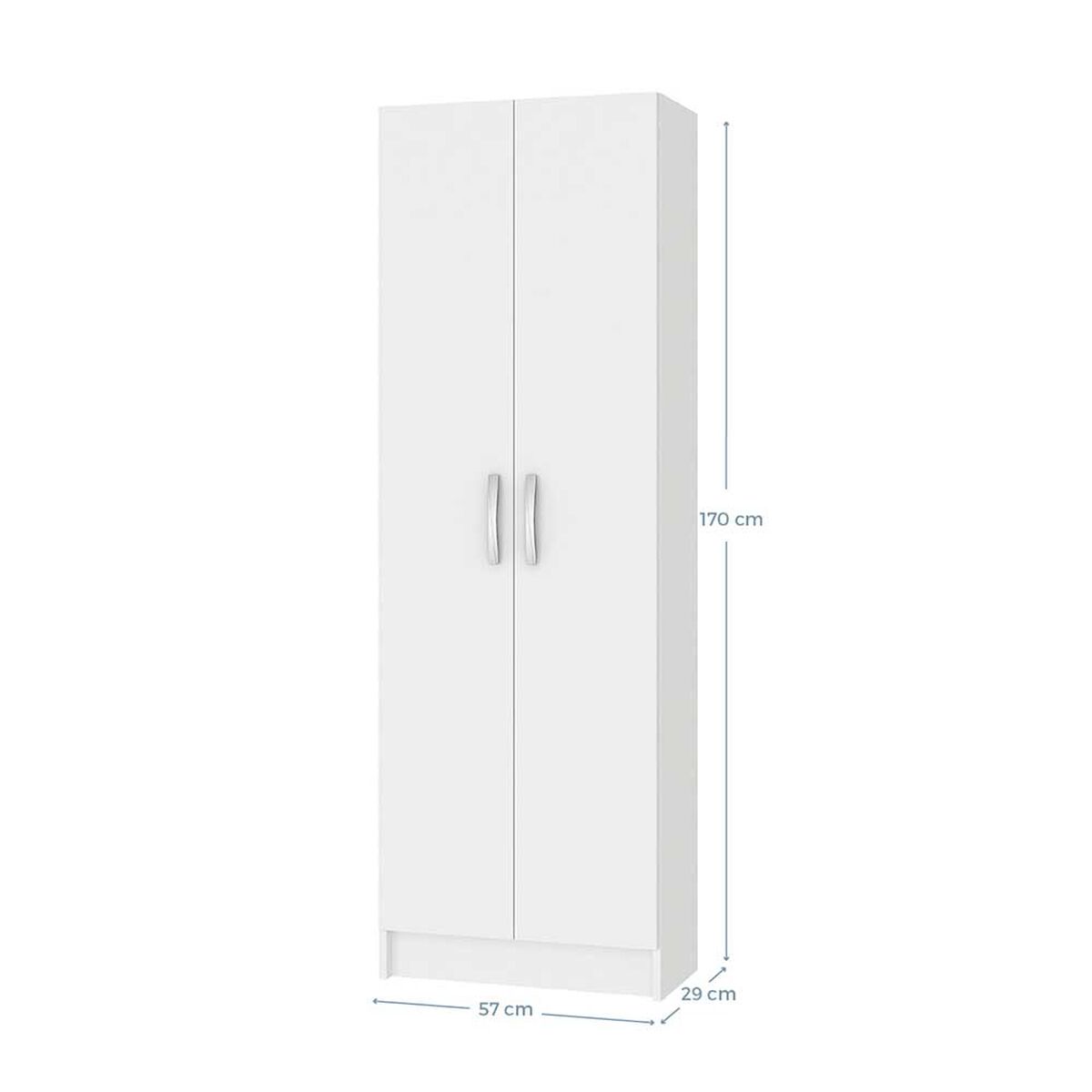 Despensa Vekkahome 2 Puertas Blanco