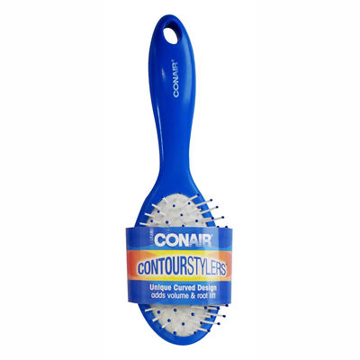 Cepillo Ovalado Acolchado Contour Stylers Azul