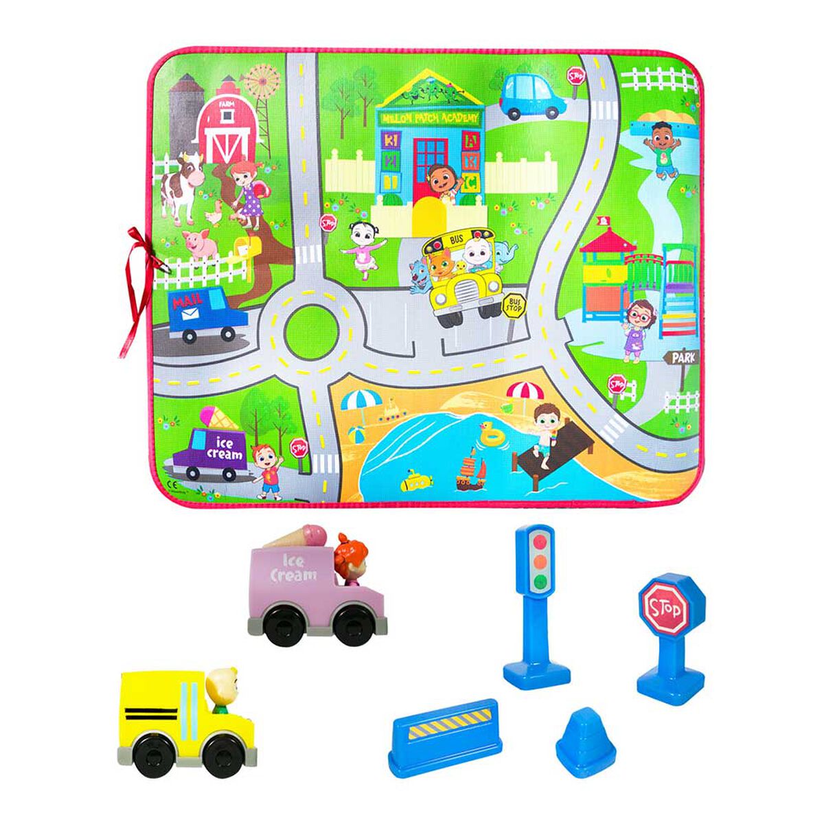 Mat de Juegos con Autos y Accesorios Cocomelon
