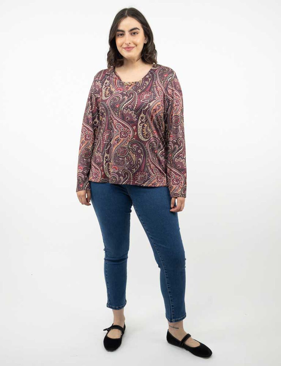 Polera Manga Larga Mujer Extralindas