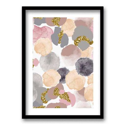 Imagen 1 del producto Cuadro Decorativo Retela Pink Gold II 50 x 35 cm