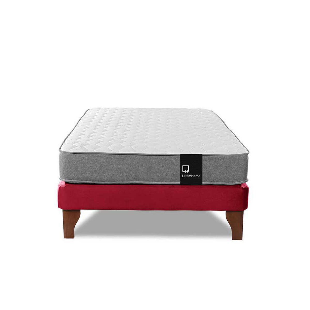 Cama Europea Latam Home 1,5 Plazas Zen Best Burdeo