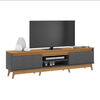 Rack TV Exit Texas hasta 70" Roble Grafito