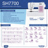 Máquina de Coser Computarizada Brother SH7700