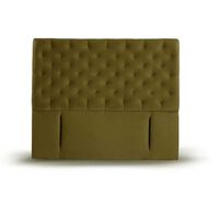 Respaldo Latam Home King Brescia Tela Velvet Verde