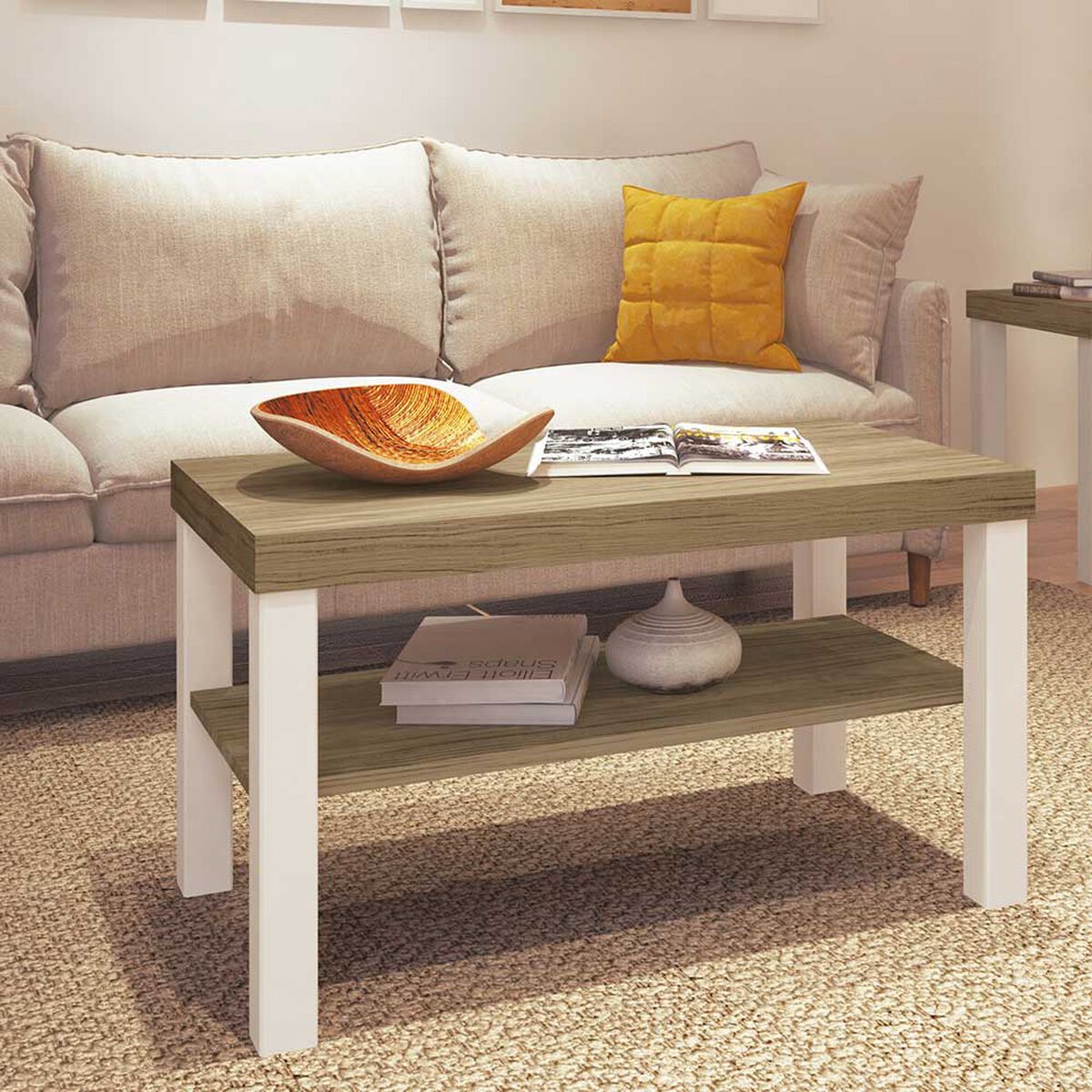Mesa de Centro Exit Up Roble Beige