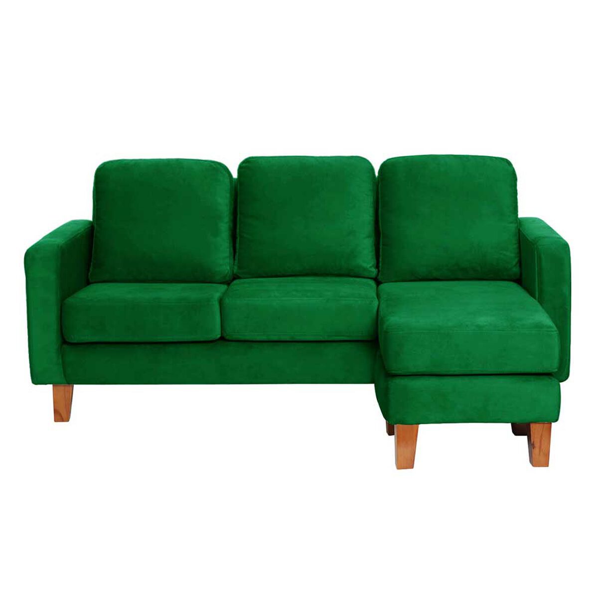 Sofá Seccional Intercambiable Latam Home Venecia 3 Cuerpos Verde
