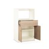 Mueble de Cocina Auxiliar Stanford 2 Puertas 1 Repisa 1 Cajón Bicolor