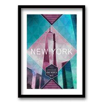 Cuadro Decorativo Retela New York 40 x 30 cm