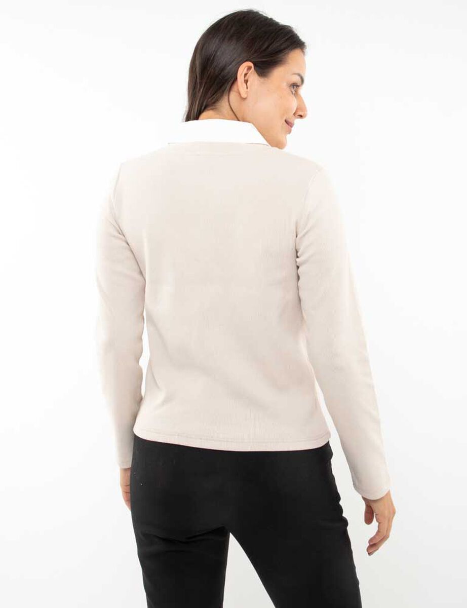 Polera Manga Larga Mujer Zibel