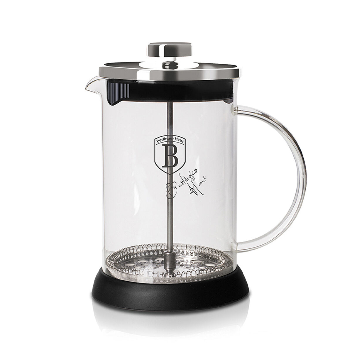 Cafetera Francesa Acero Inoxidable + Vidrio Berlinger Haus BH-6301 350 ml