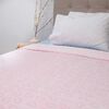 Frazada Poliéster Doral 1,5 Plazas Deluxe Rosado
