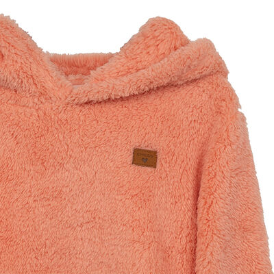 Imagen 2 del producto Polerón Peludo Niña Chess Coral, Morado, Rosado