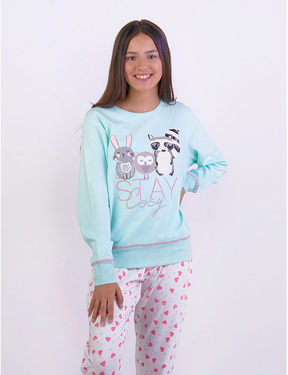 Pijama Nina Ropa Mujer Pijama Animalitos Niña Kayser Abc