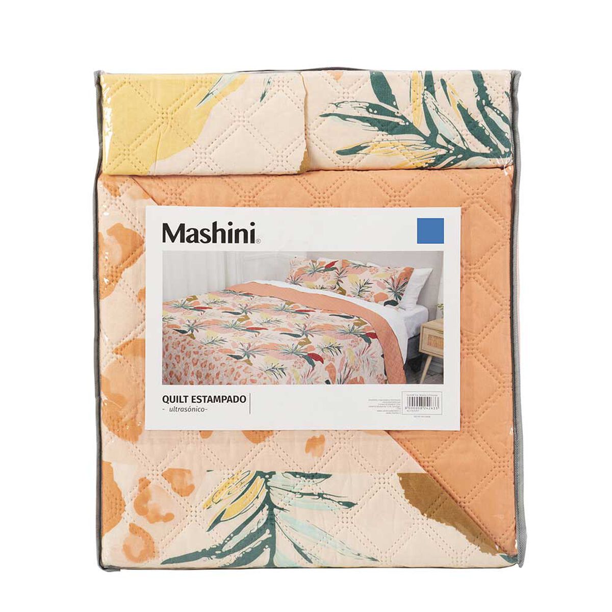 Cubrecama Estampado Mashini King Animal