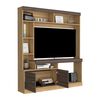 Estante TV TuHome Dante Hasta 65" Bardolino Y Wengue