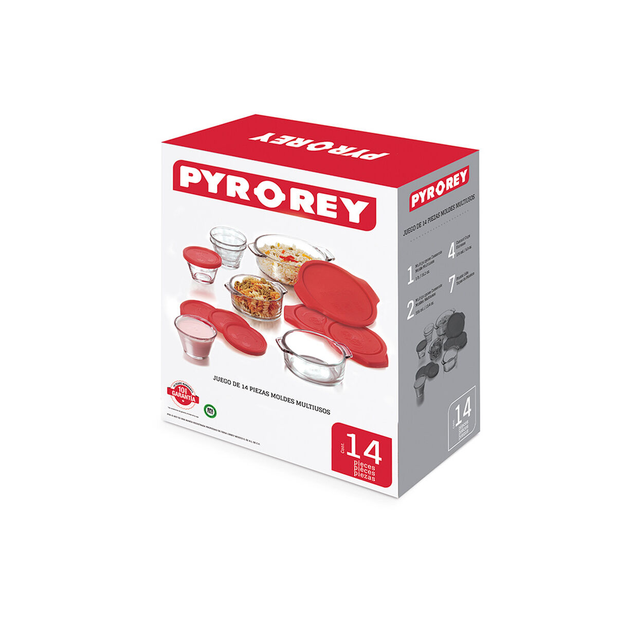 Vajilla Vidrio Tapa Plastica