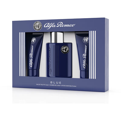 Imagen 2 del producto Set Perfume Hombre Alfa Romeo Blue Eau de Toilette 125 ml+Shower Gel 100 ml+After Shave Balm 100 ml