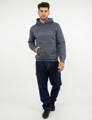 Imagen 2 del producto Polerón Hoodie Hombre Icono Azul, Gris, Negro, Verde, White