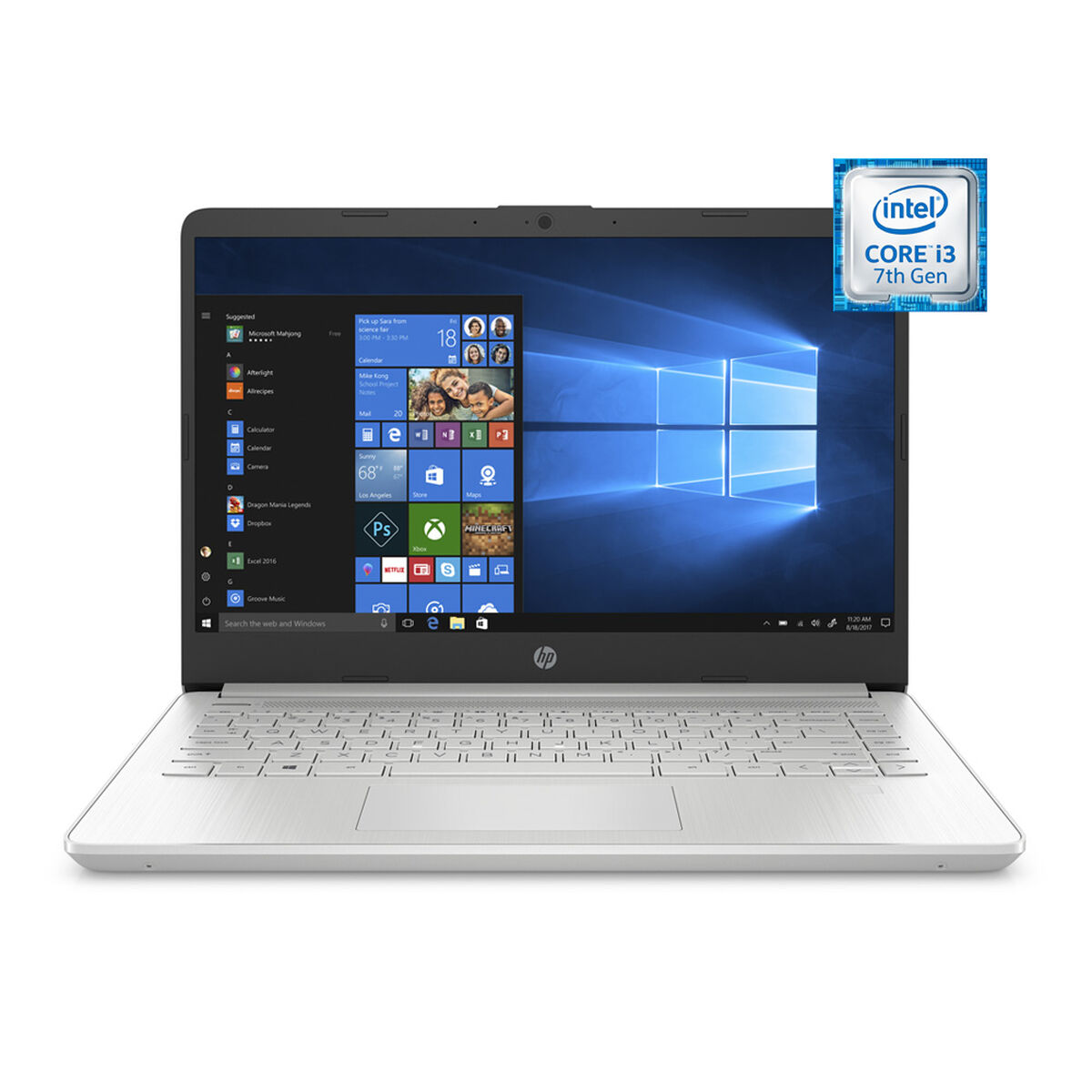 Notebook HP 14-dq0008 Core i3 12GB 256GB SSD 14”