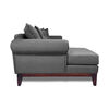 Seccional Izquierdo Living Factory Oklahoma 4 Cuerpos Gris