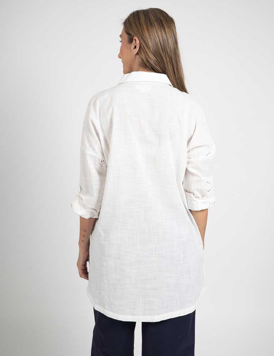 Blusa Algod&oacute;n Manga Larga Mujer Portman Club
