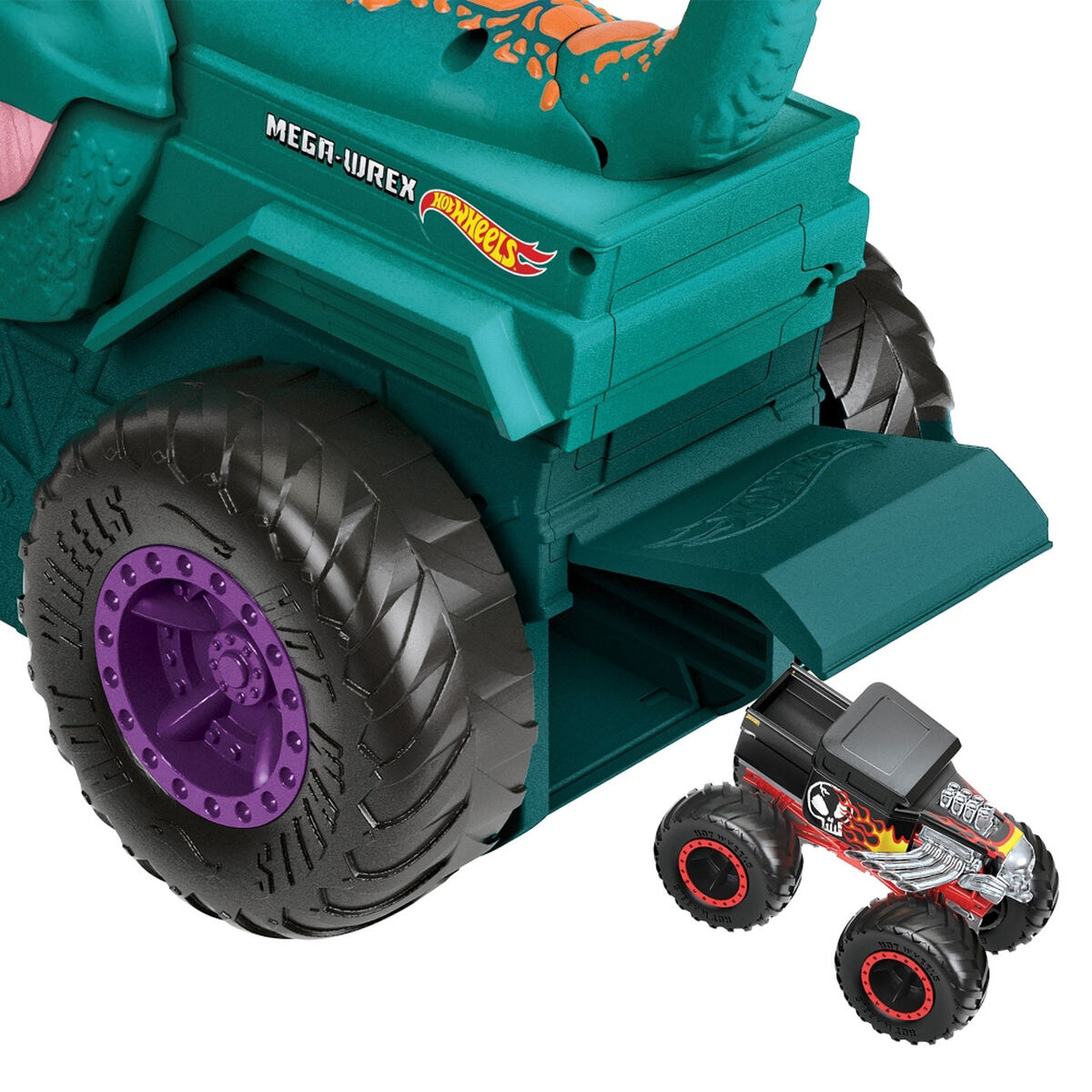 Monster Trucks, Mega Wrex Devorador de Autos Hot Wheels