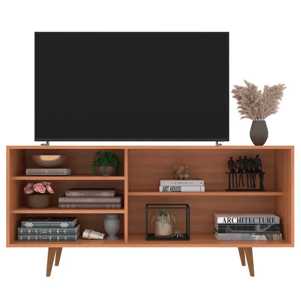 Rack TV Altavision San Diego Hasta 55" Café