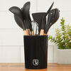 Kit Batería de Cocina Classic Simplit + Set 12 Utensilios Negro