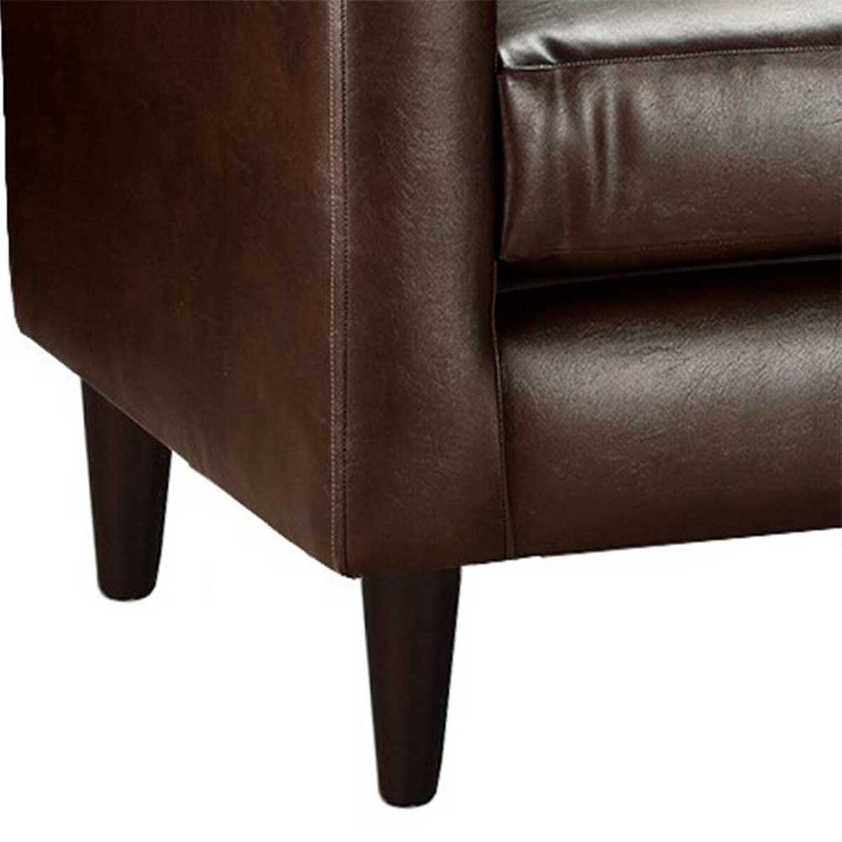 Sofá Bodevir New Retro PU 00 3 Cuerpos Chocolate 