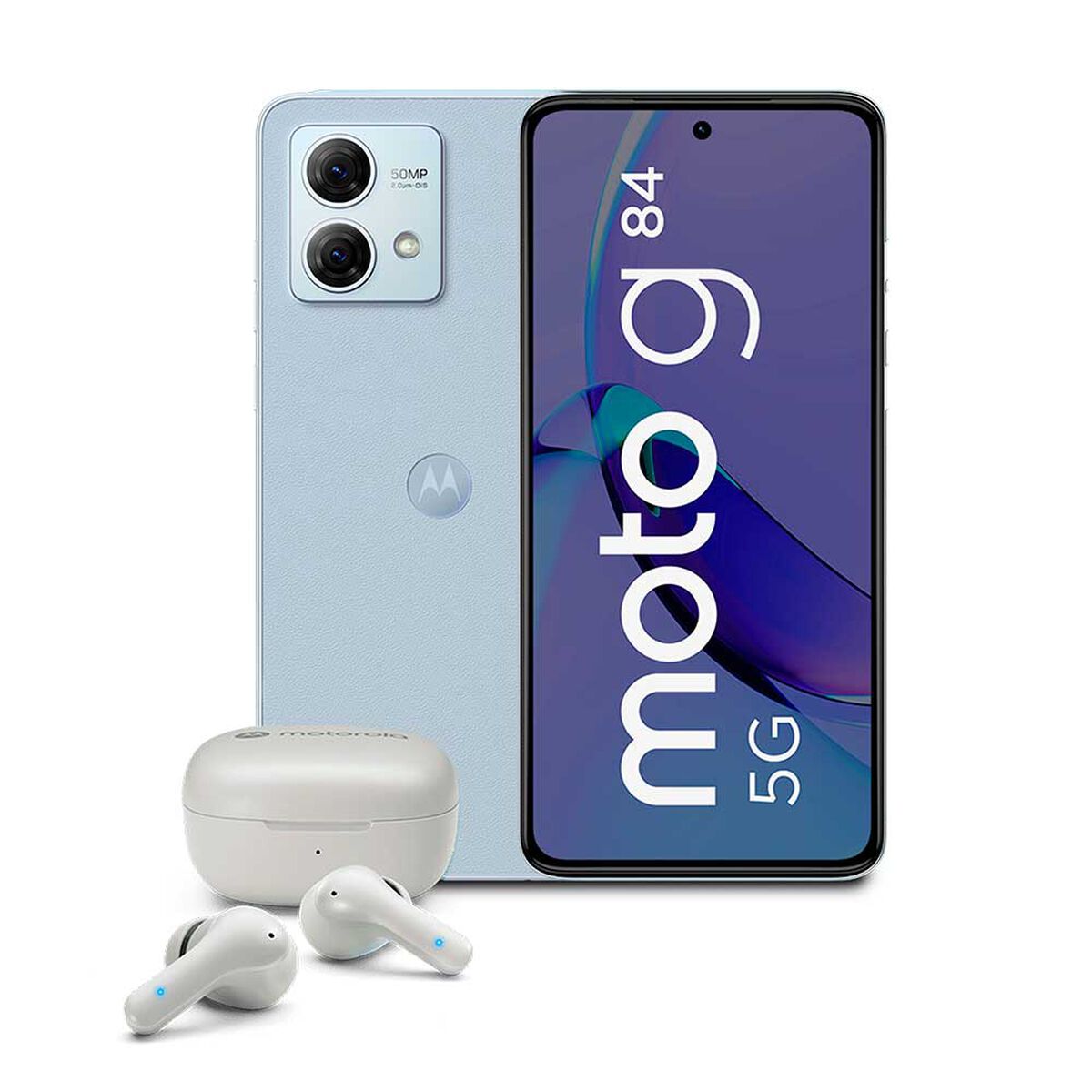 Celular Motorola Moto G84 5G Bundle 256GB 6,55" Azul Liberado