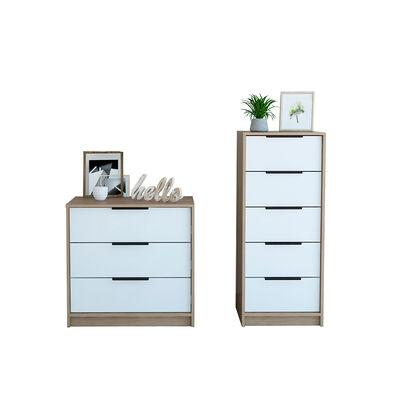 Imagen 1 del producto Cómoda 5 Cajones + Cómoda 3 Cajones