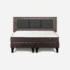 Combo Cama Europea Rosen King New Ergo T BD + Respaldo Rachel