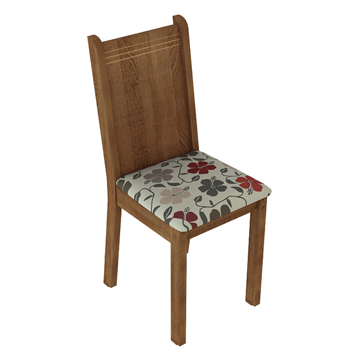 Juego de Comedor Exit Almendro 4 Sillas