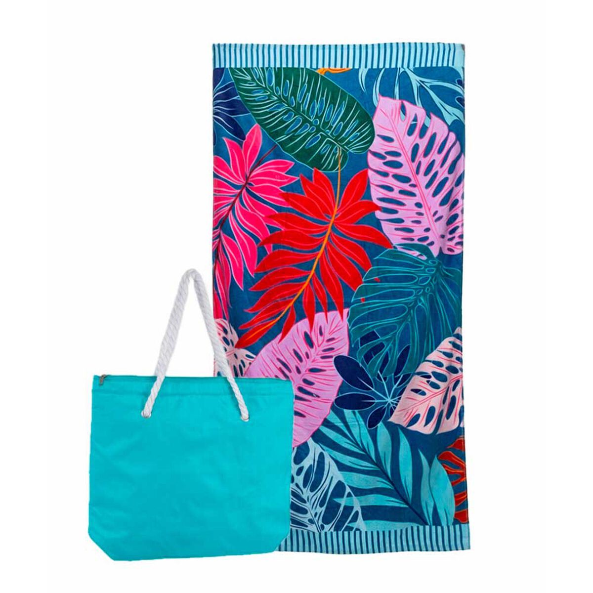 Toalla de Playa con Bolso Cooler Casanova Ariana 160x80 cm