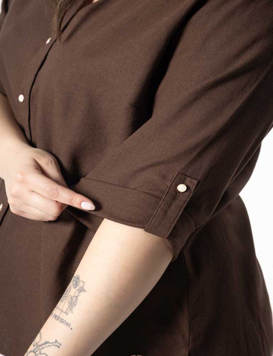 Blusa Lino Mujer Extralindas