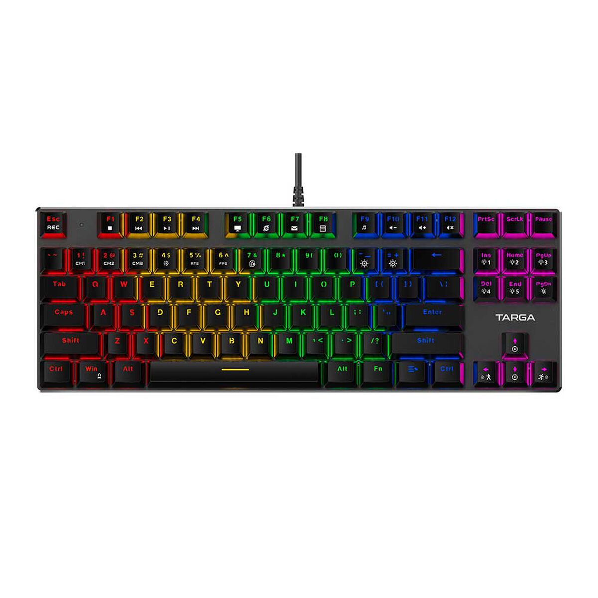 Teclado Gamer Targa TG-K250M Mecánico Negro