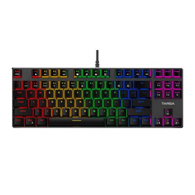 Teclado Gamer Targa TG-K250M Mecánico Negro