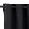 Set de Cortinas Mashini Valdivi 140 x 220 cm Negro